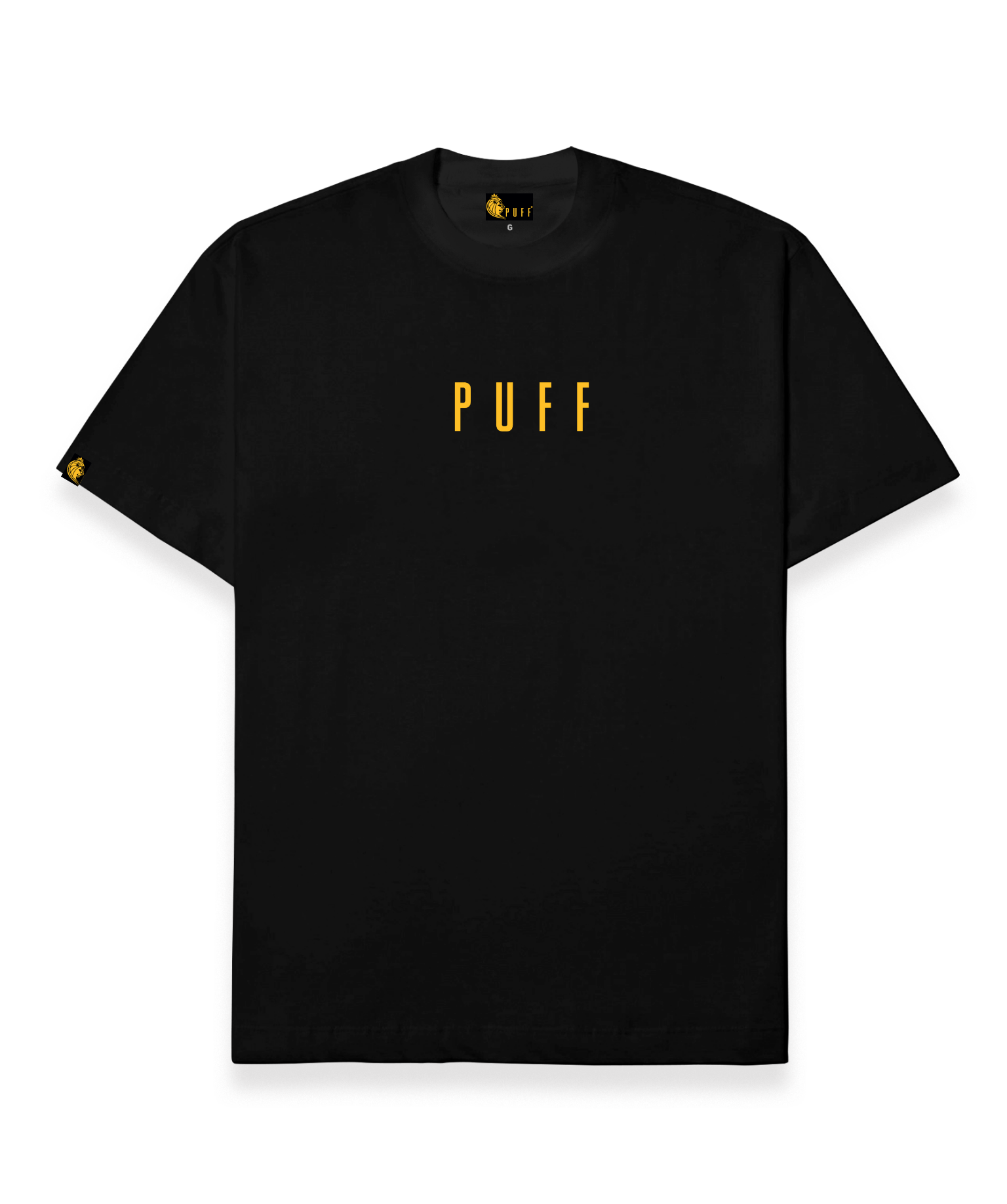 Camiseta Puff Life Streetwear - Logo Estampa Preto