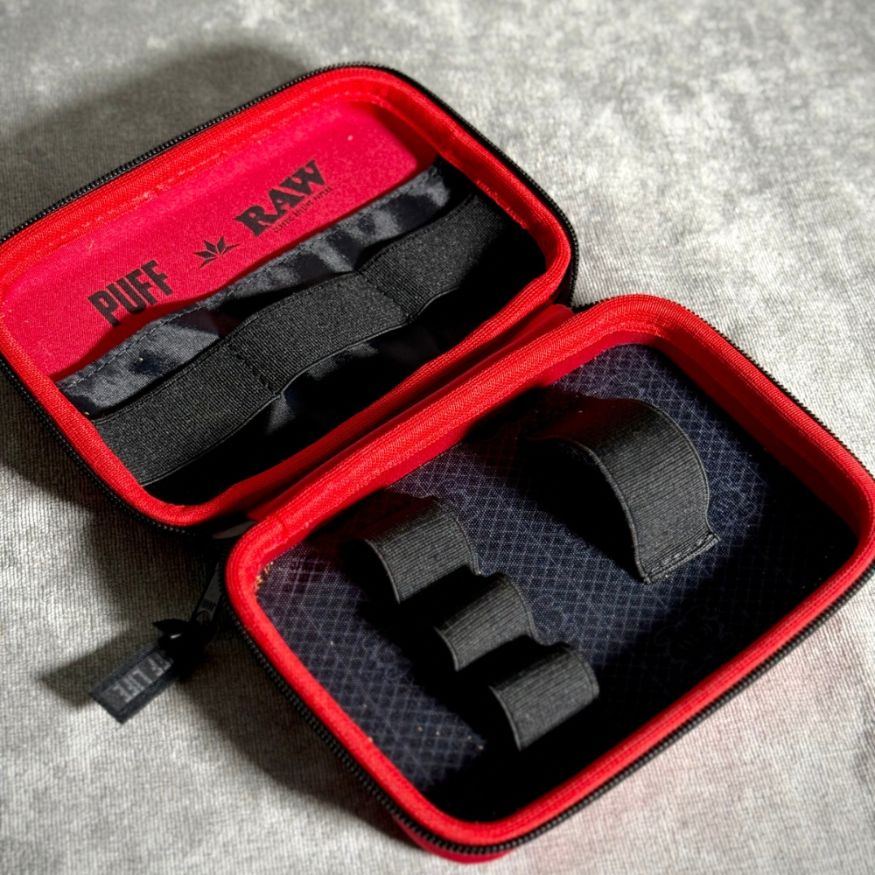 Puff Case Classico Raw - Red