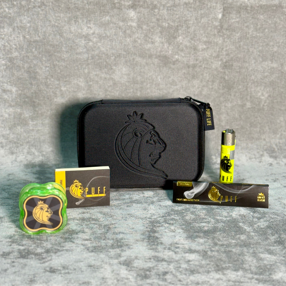 Kit Momento Puff Clássico Preto