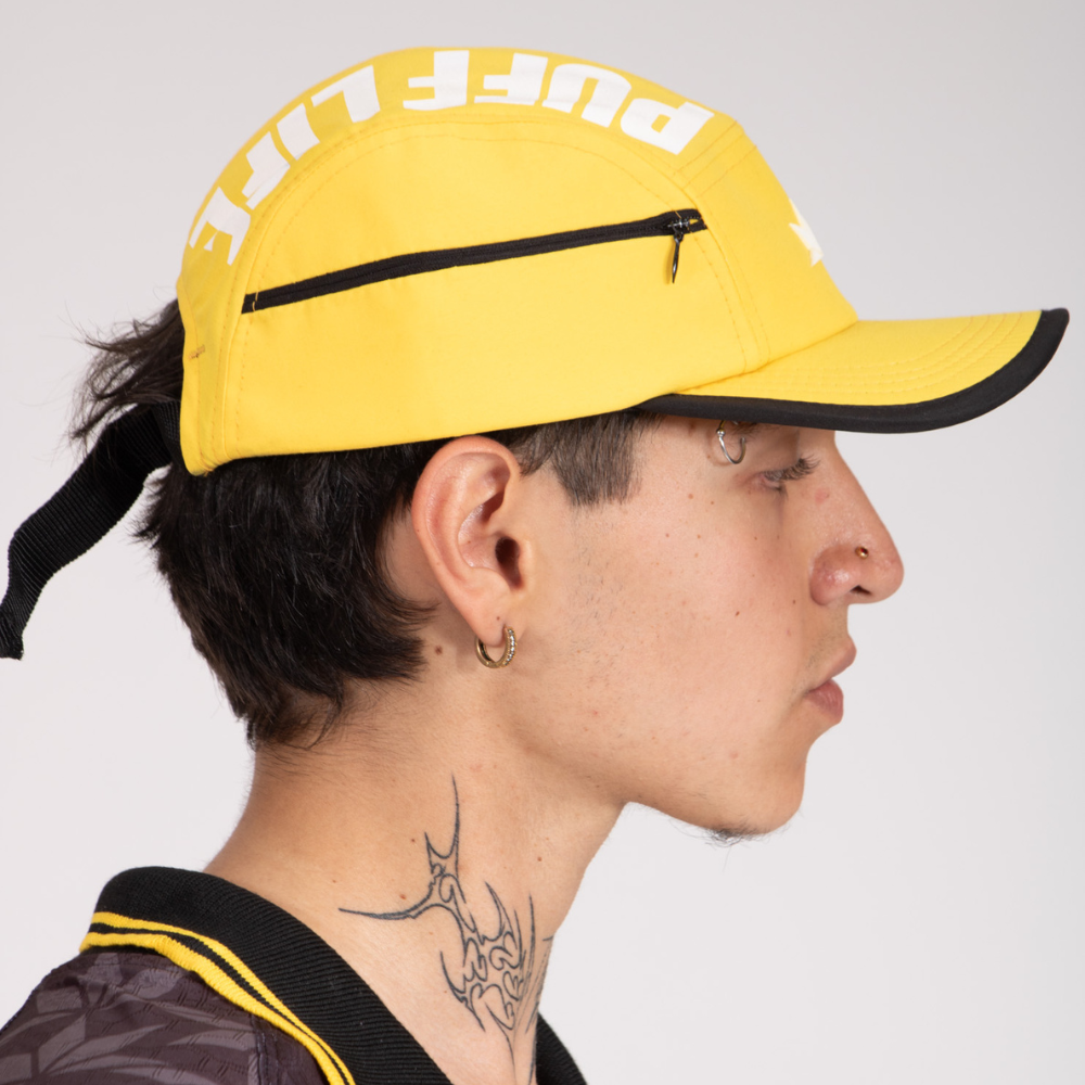 Boné Five Panel Brand - Amarelo