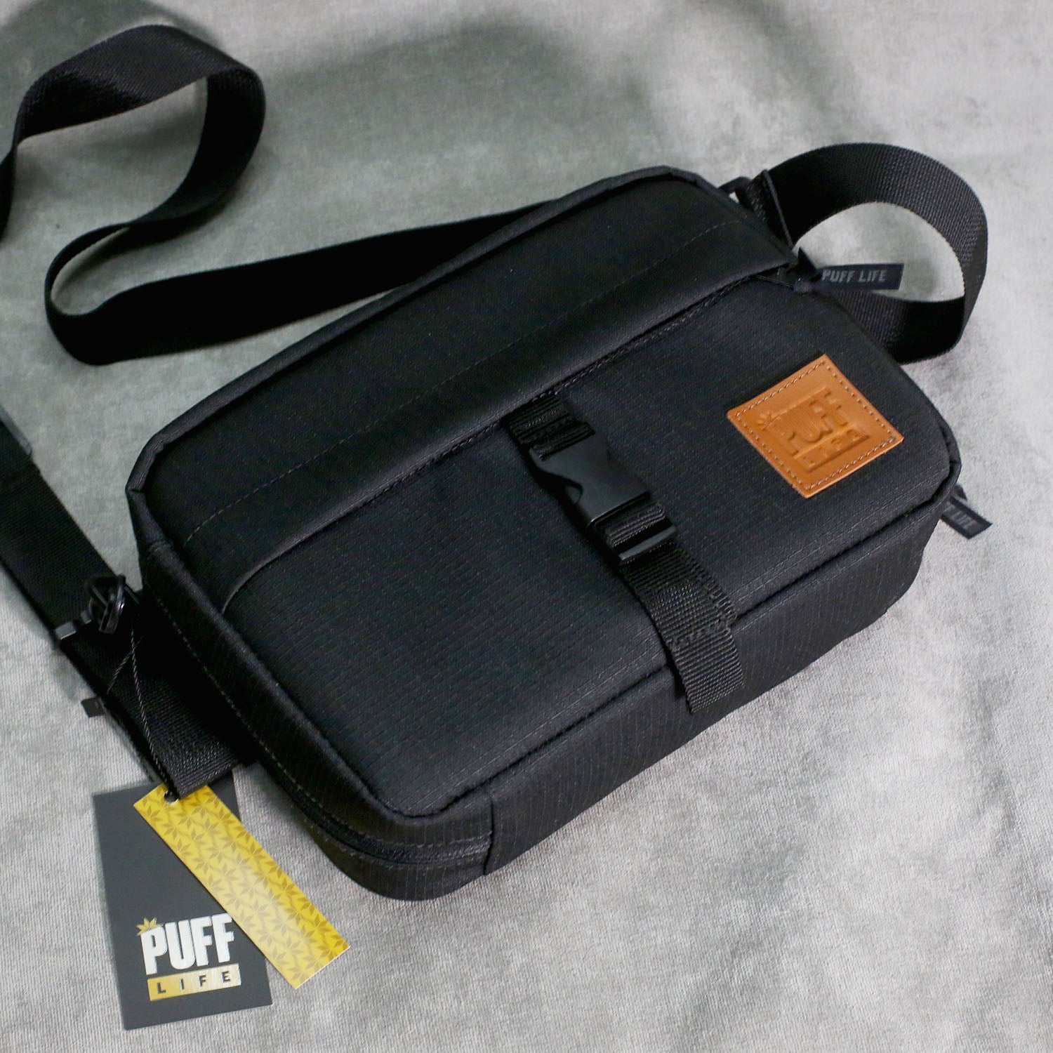 Puff Tray Sidebag Preta