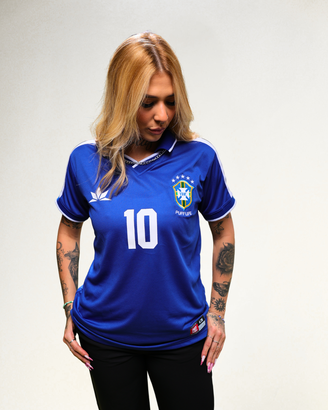 Jersey Puff Br THC - Azul