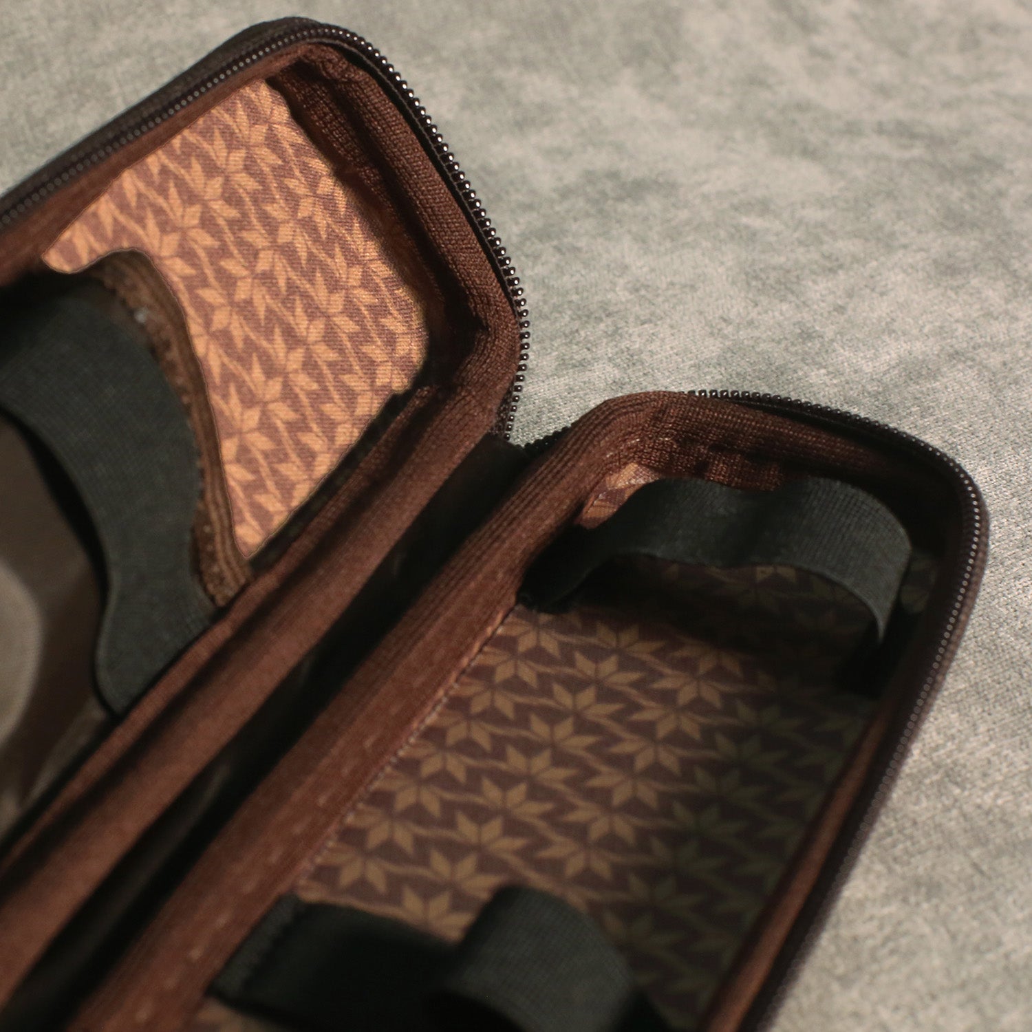 Puff Case Slim Colors - Marrom