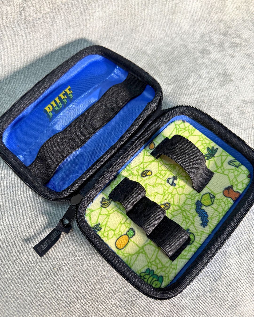 Puff Case Clássico Brasilidades - Azul