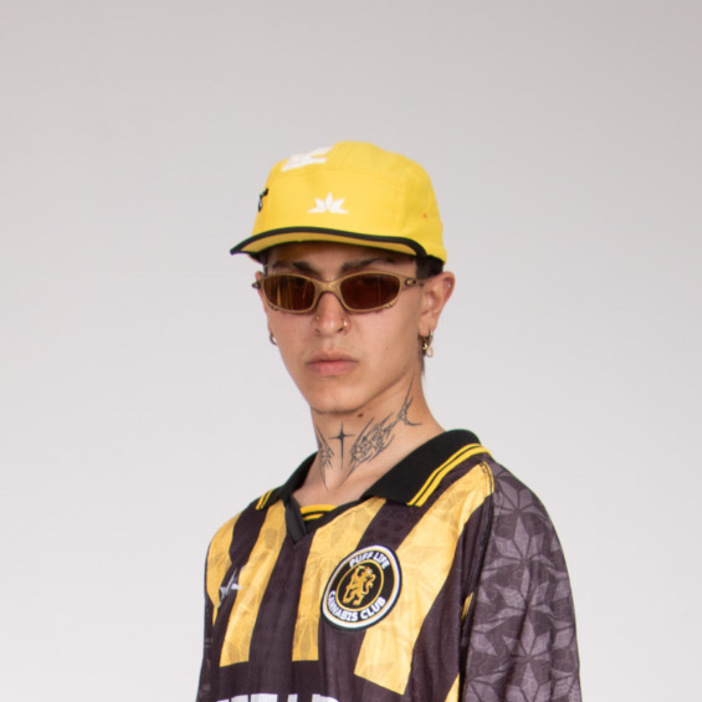 Boné Five Panel Brand - Amarelo