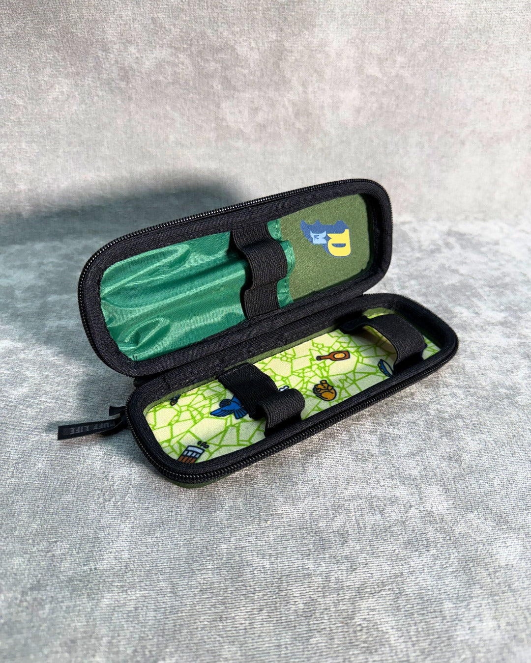 Puff Case Slim Brasilidades - Verde