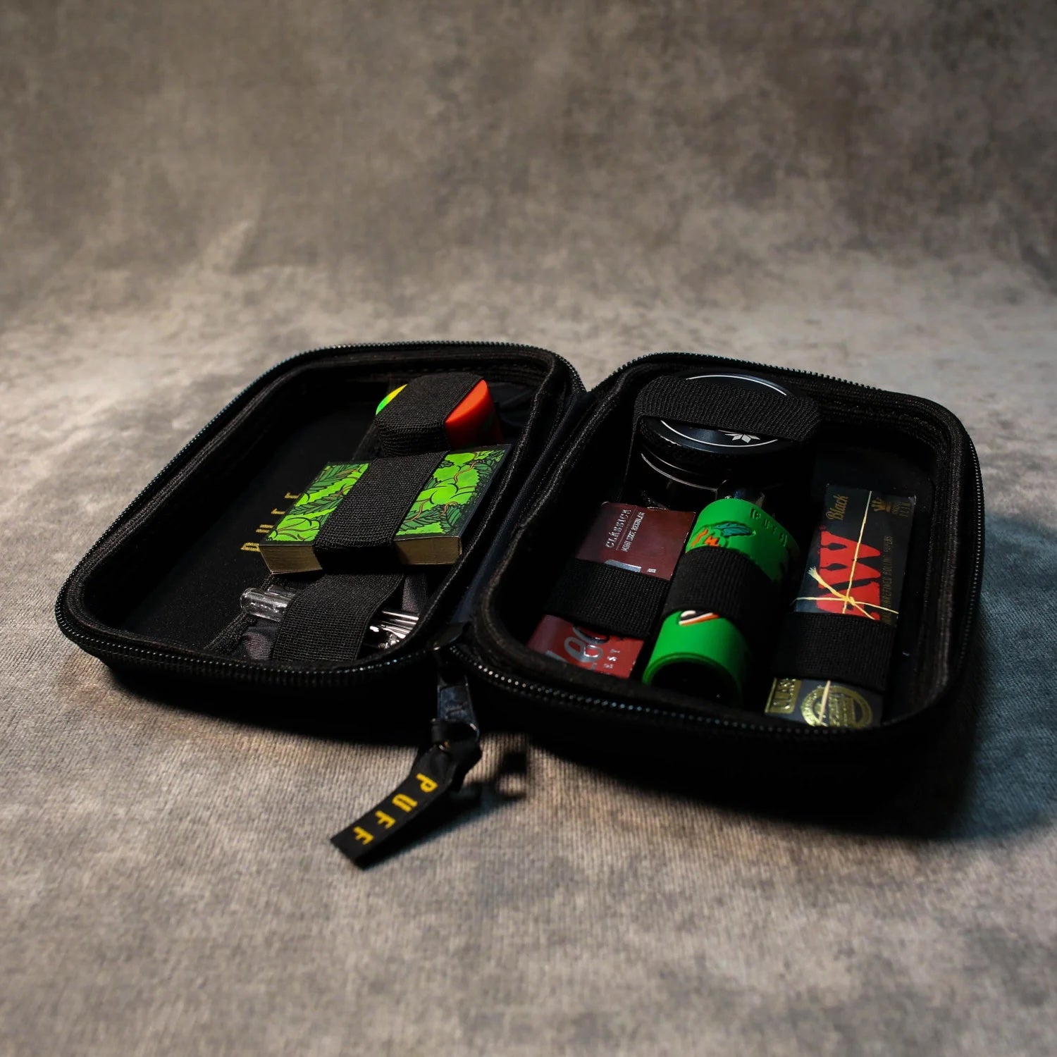 Classic Black Pouffe Case