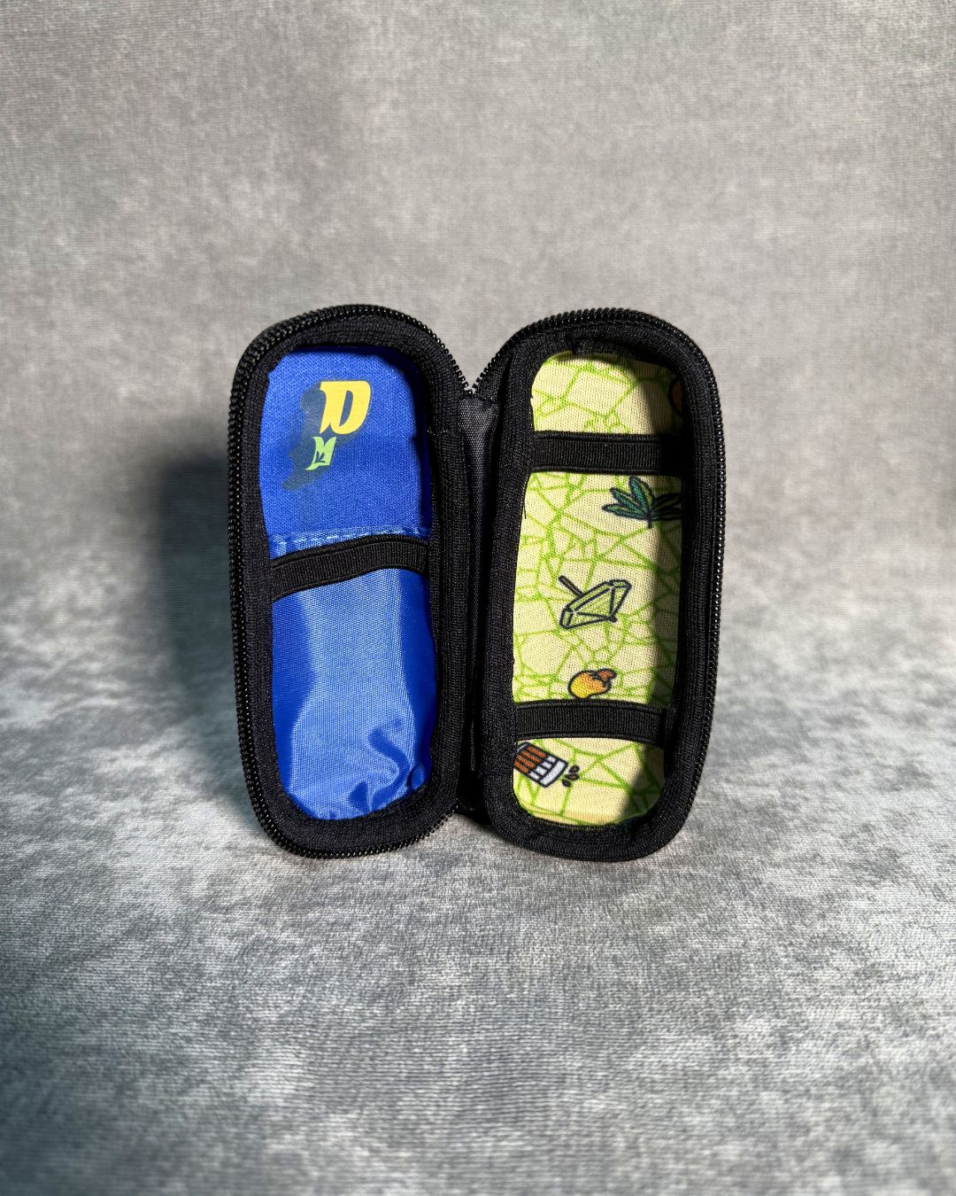 Puff Case Mini Brasilidades - Azul