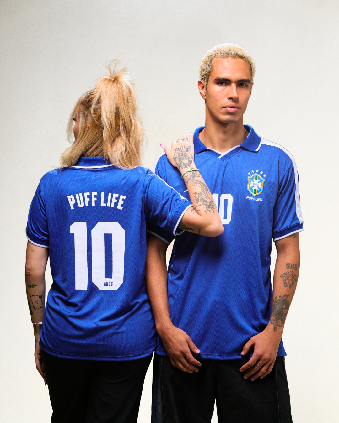 Jersey Puff Br THC - Azul