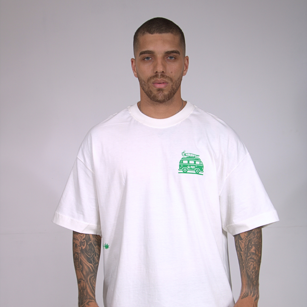 Camiseta Puff Kombi - Off White