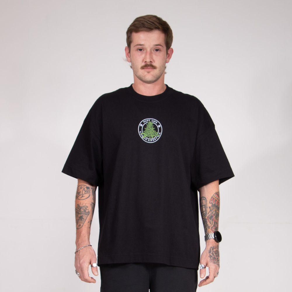 Camiseta Puff Unique Life Style - Preta