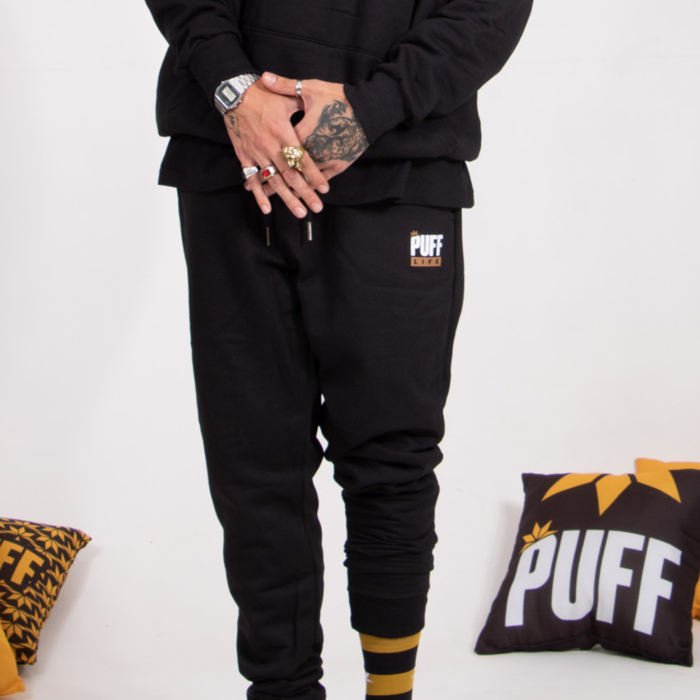 Calça Moletom Puff Logo Brand