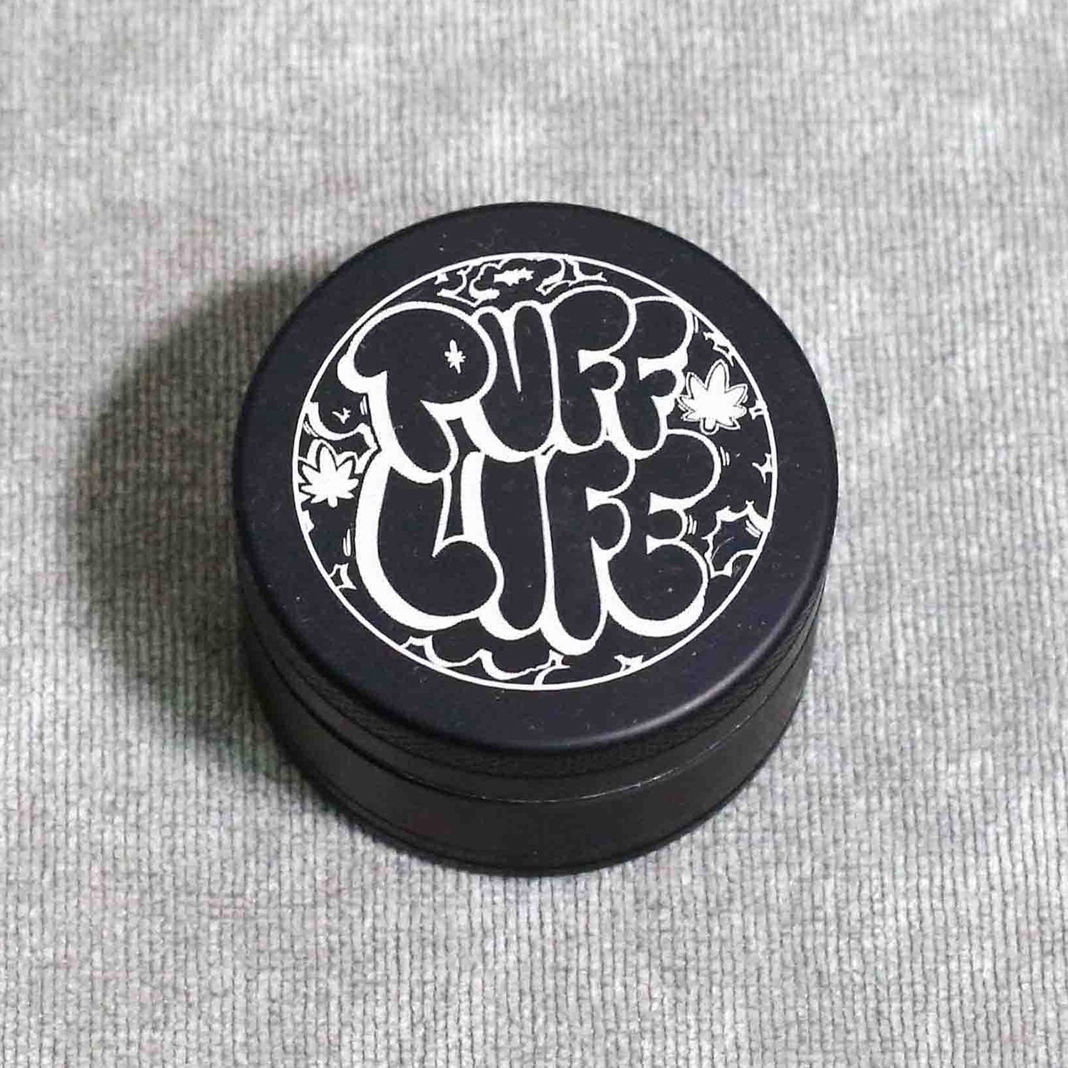 Puff Triturador de Alumínio - Preto