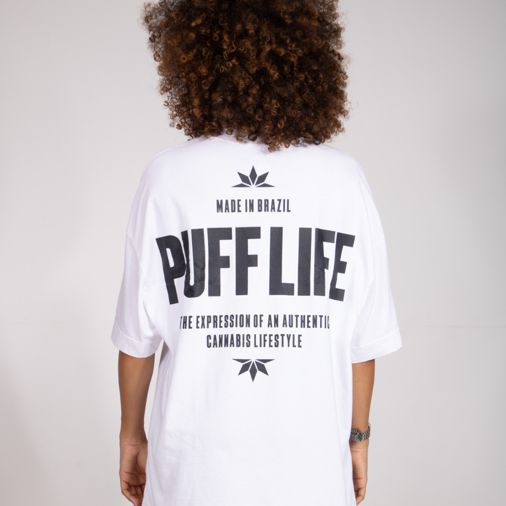 Camiseta Puff Made in Brazil - Off White