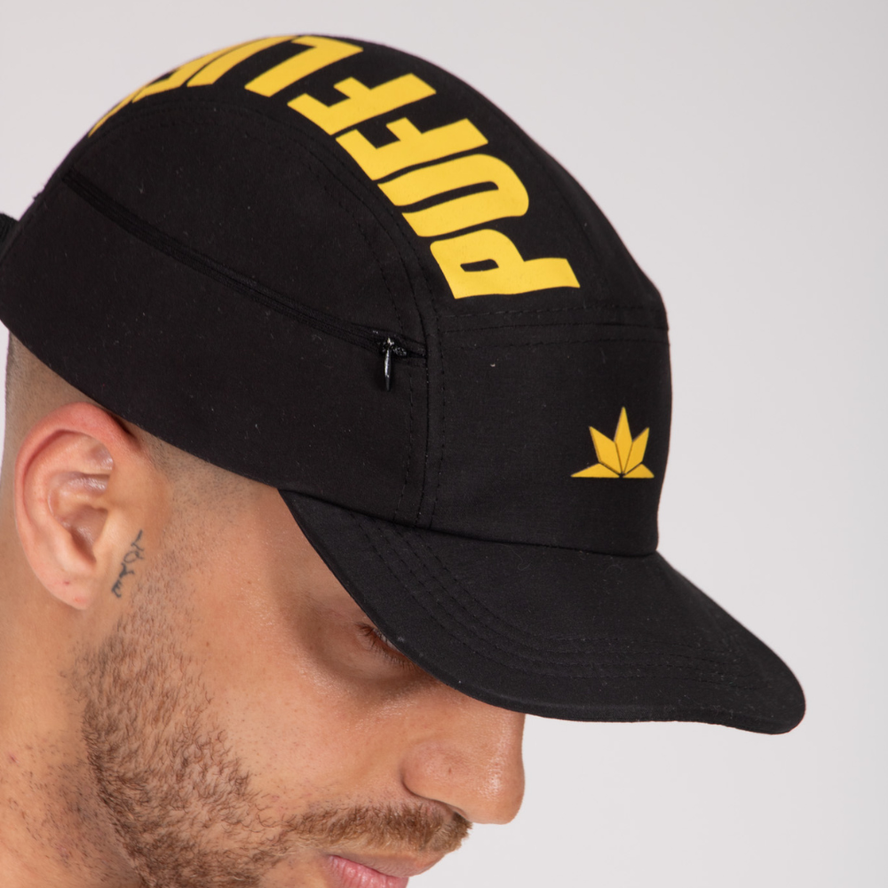 Boné Five Panel Brand - Preto