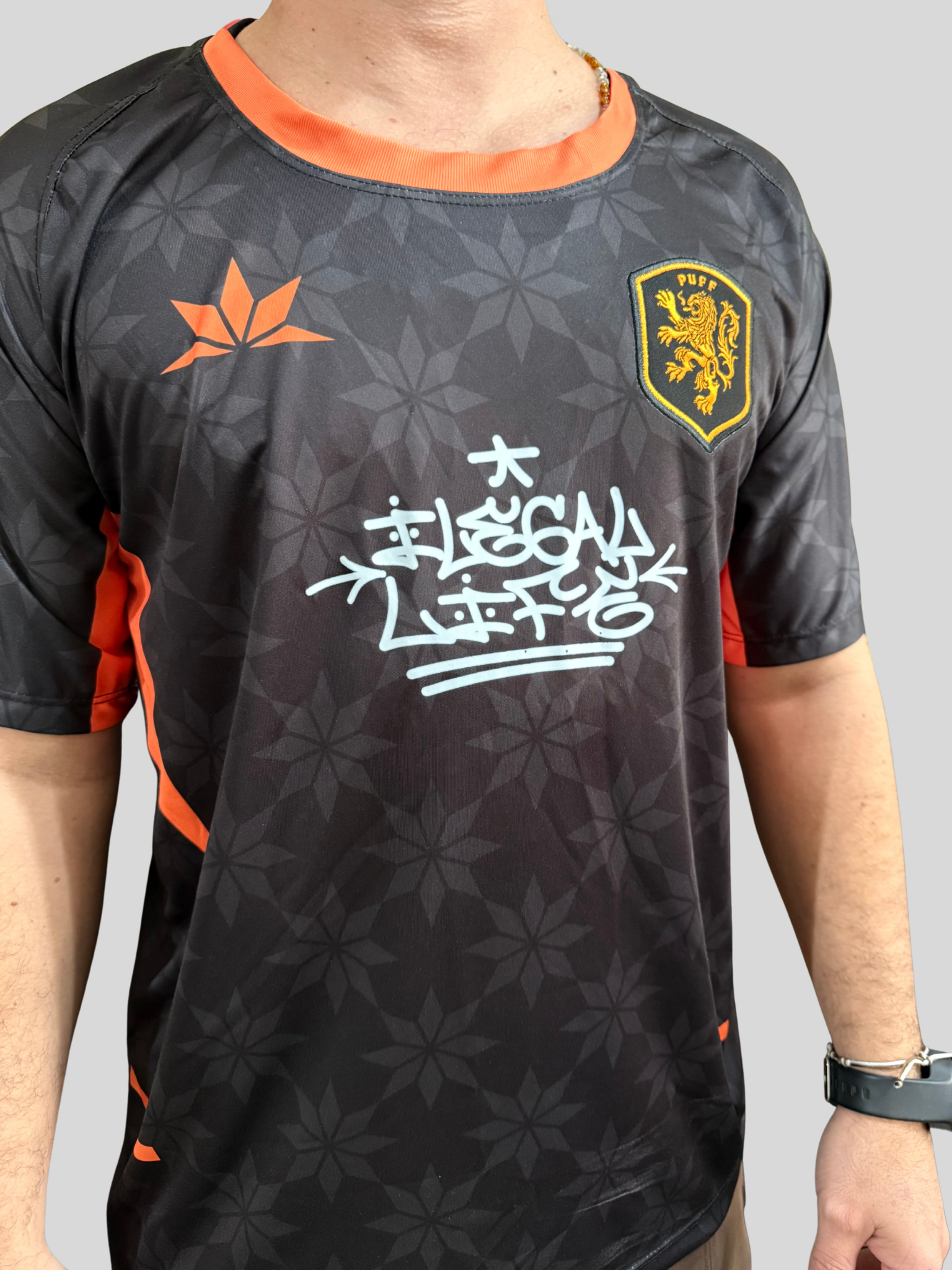 Jersey Puff Orange Lion
