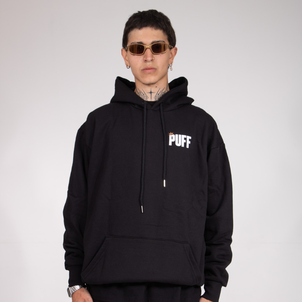 Blusa Moletom Puff Logo Brand