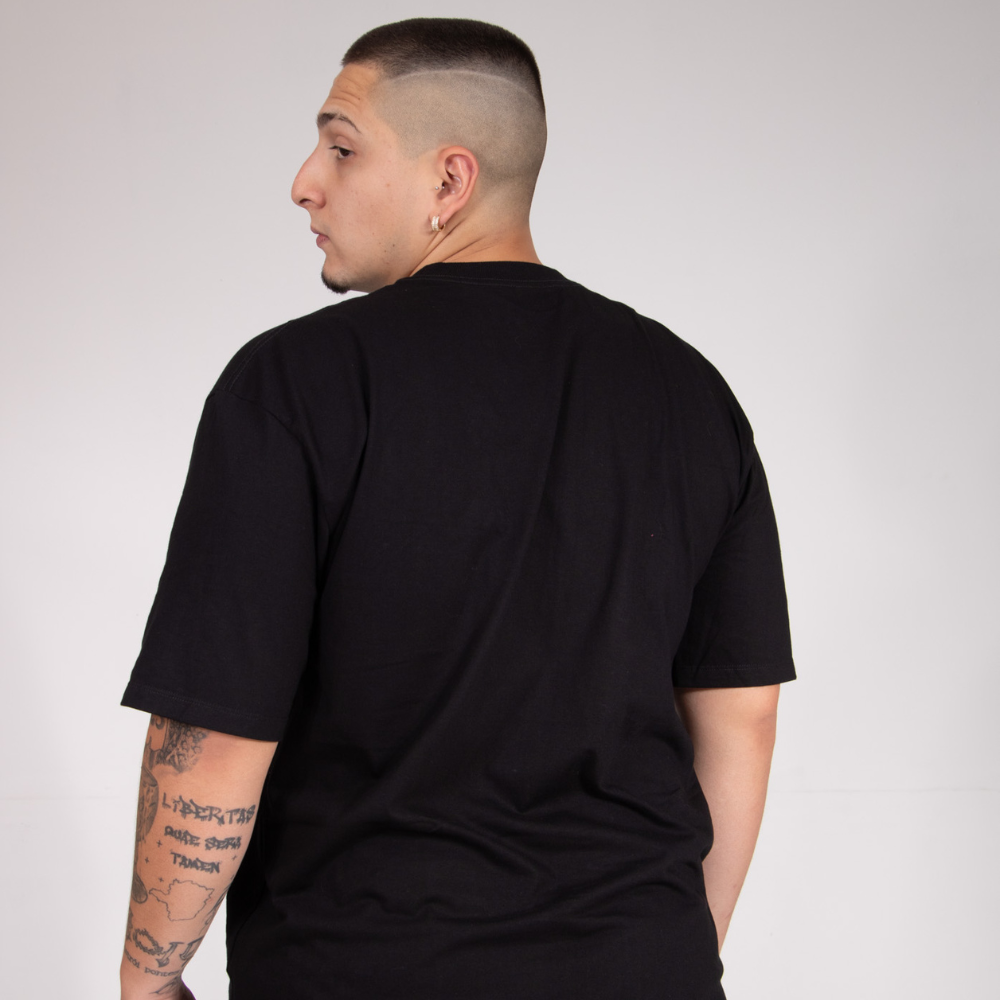 Camiseta Puff Brazão - Preta