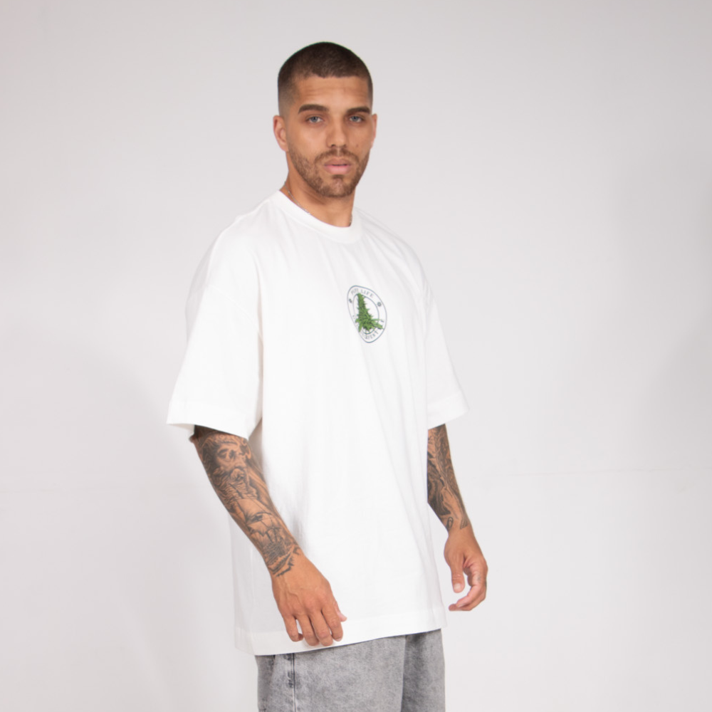 Camiseta Puff Unique Life Style - Off White