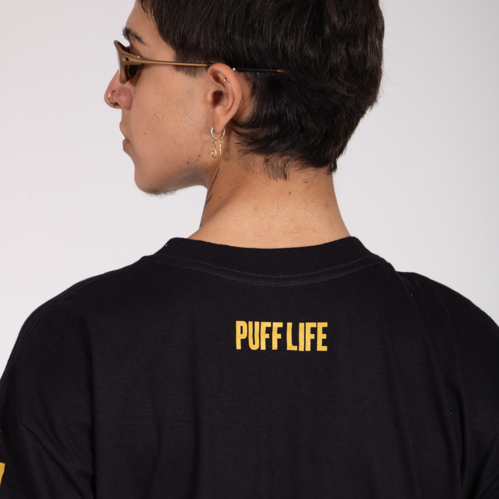 Camiseta Puff Coroa Manga Longa