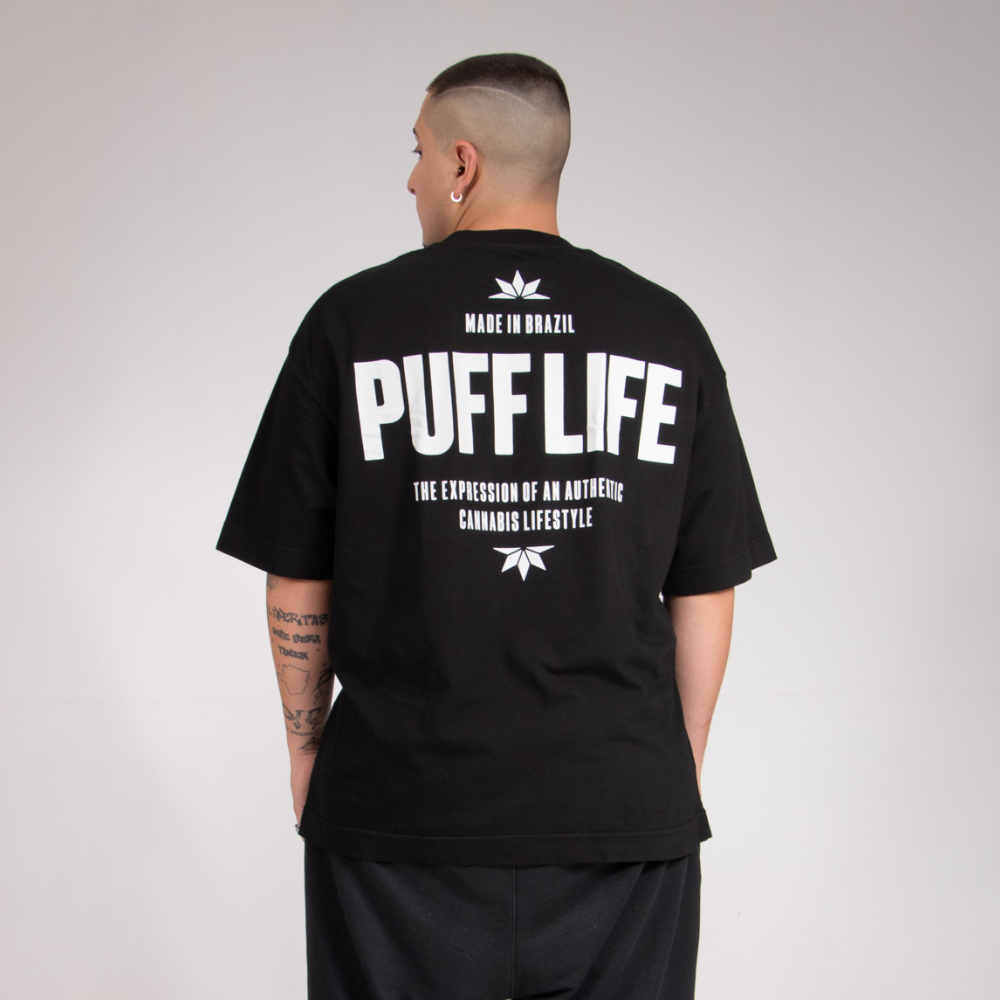 Camiseta Puff Made in Brazil - Preta