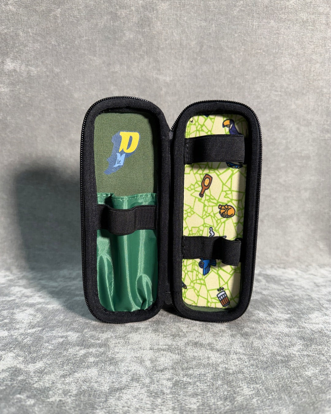 Puff Case Slim Brasilidades - Verde