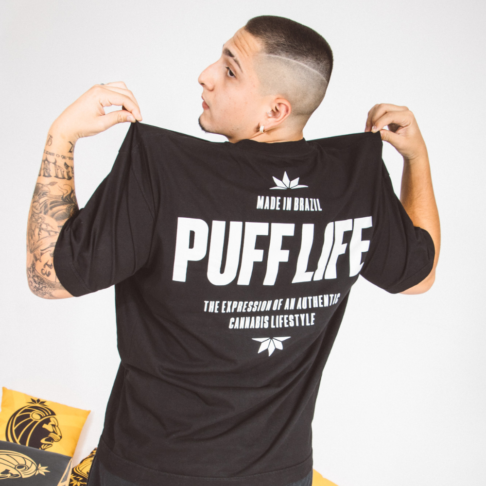 Camiseta Puff Made in Brazil - Preta