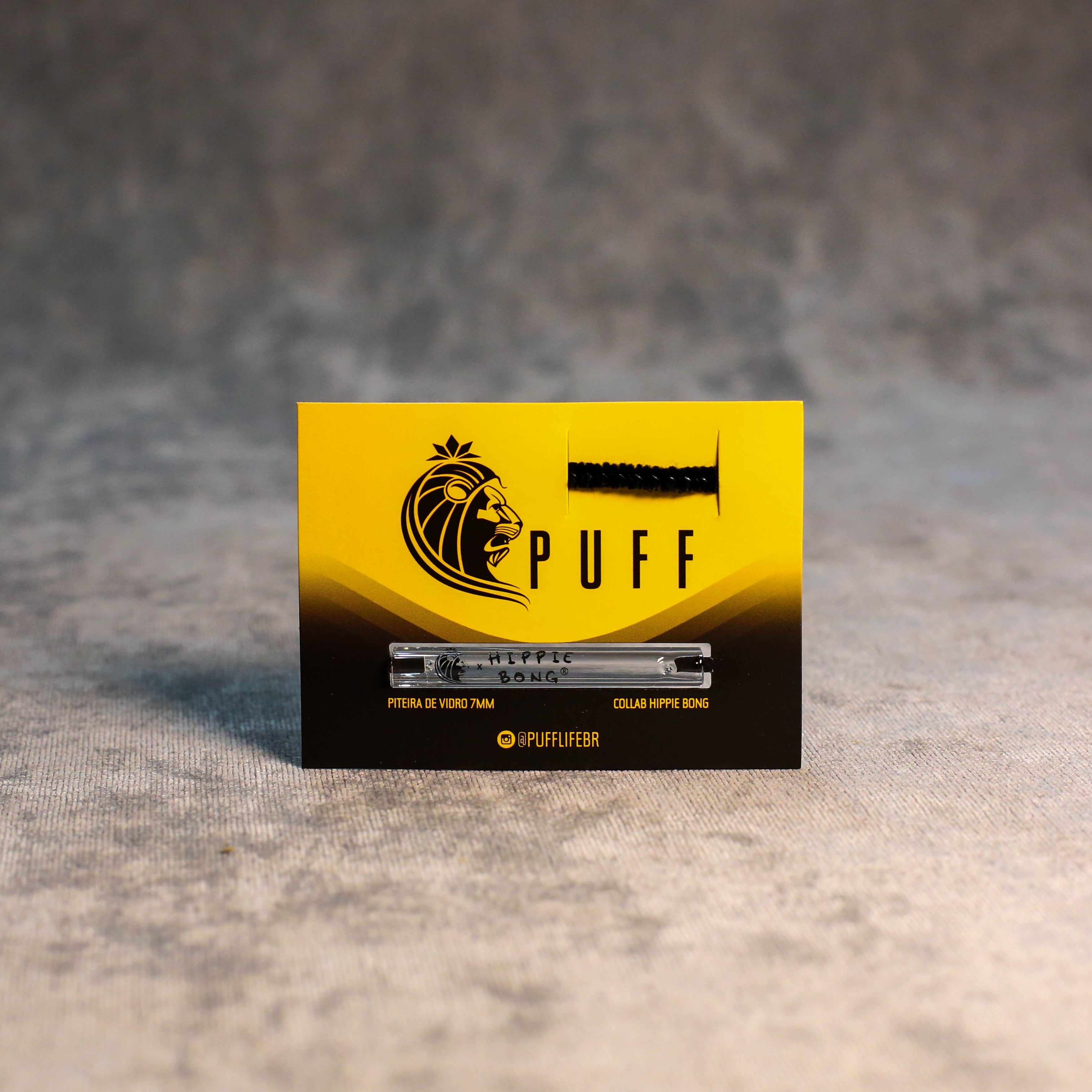 Puff Life x Hippie Bong 7mm Glass Mouthpiece