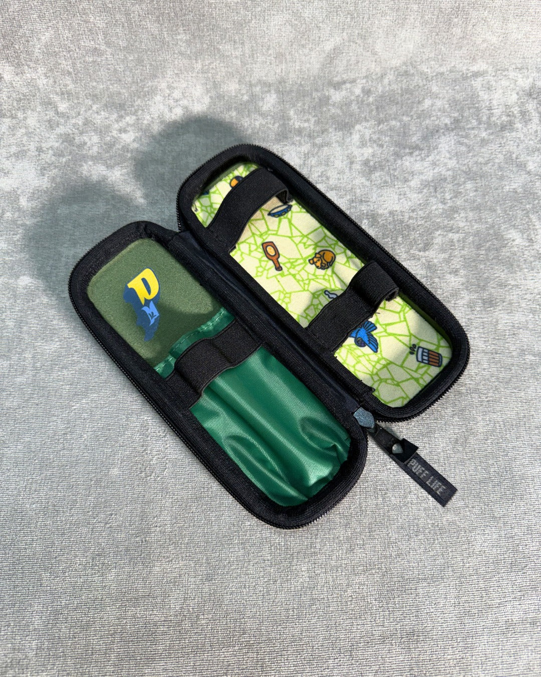 Puff Case Slim Brasilidades - Verde