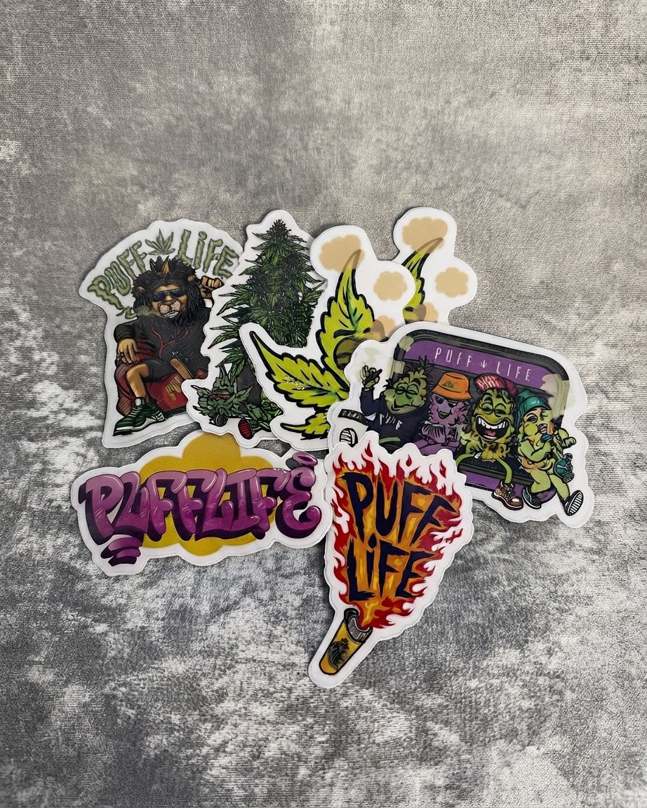 Puff Life Sticker Pack