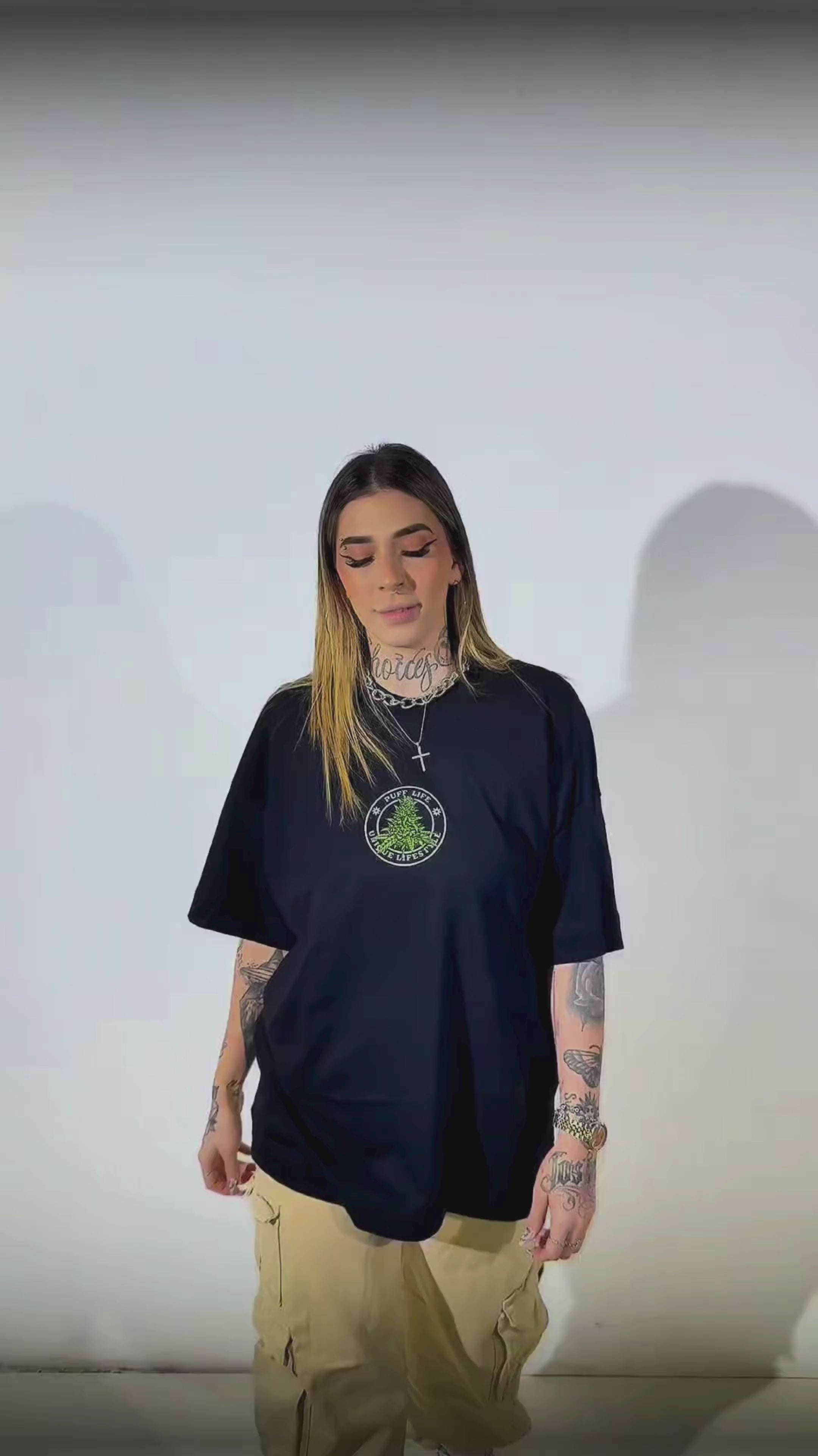 Camiseta Puff Unique Life Style - Preta